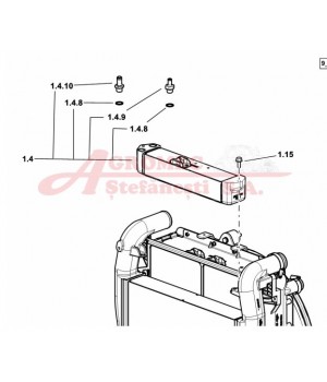 Radiator racire ulei 0.021.1336.3